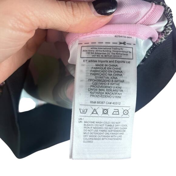 Adidas x FARM RIO Track Jacket XS Palm Leaf Print Tropical Superstar DH3071 - Picture 9 of 11